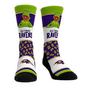 Rock 'Em Socks Baltimore Ravens - The Muppets - Kermit Showcase
