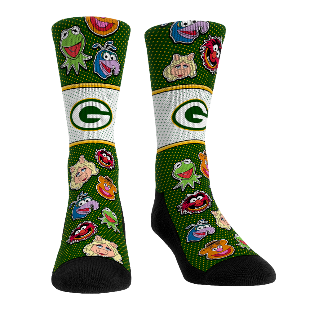 Rock 'Em Socks Rock 'Em Socks Green Bay Packers - The Muppets - Muppet Mayhem — main product shot