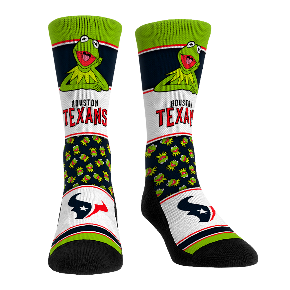 Rock 'Em Socks Rock 'Em Socks Houston Texans - The Muppets - Kermit Showcase — main product shot