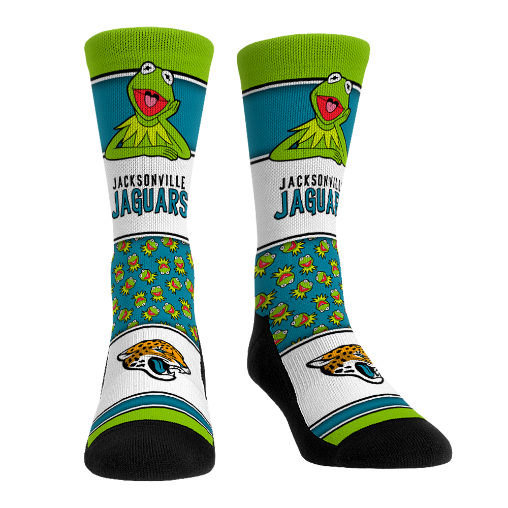 Rock 'Em Socks Jacksonville Jaguars - The Muppets - Kermit Showcase — main product shot
