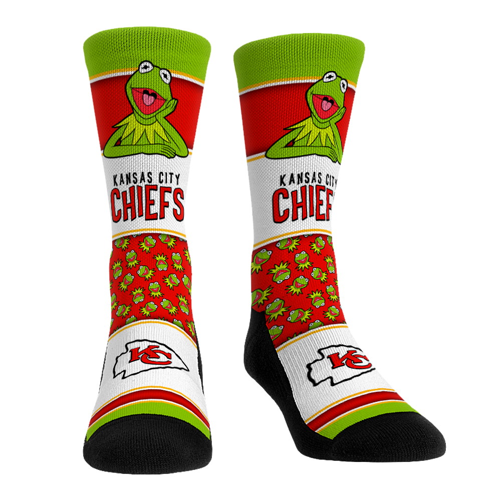 Rock 'Em Socks Rock 'Em Socks Kansas City Chiefs - The Muppets - Kermit Showcase — main product shot