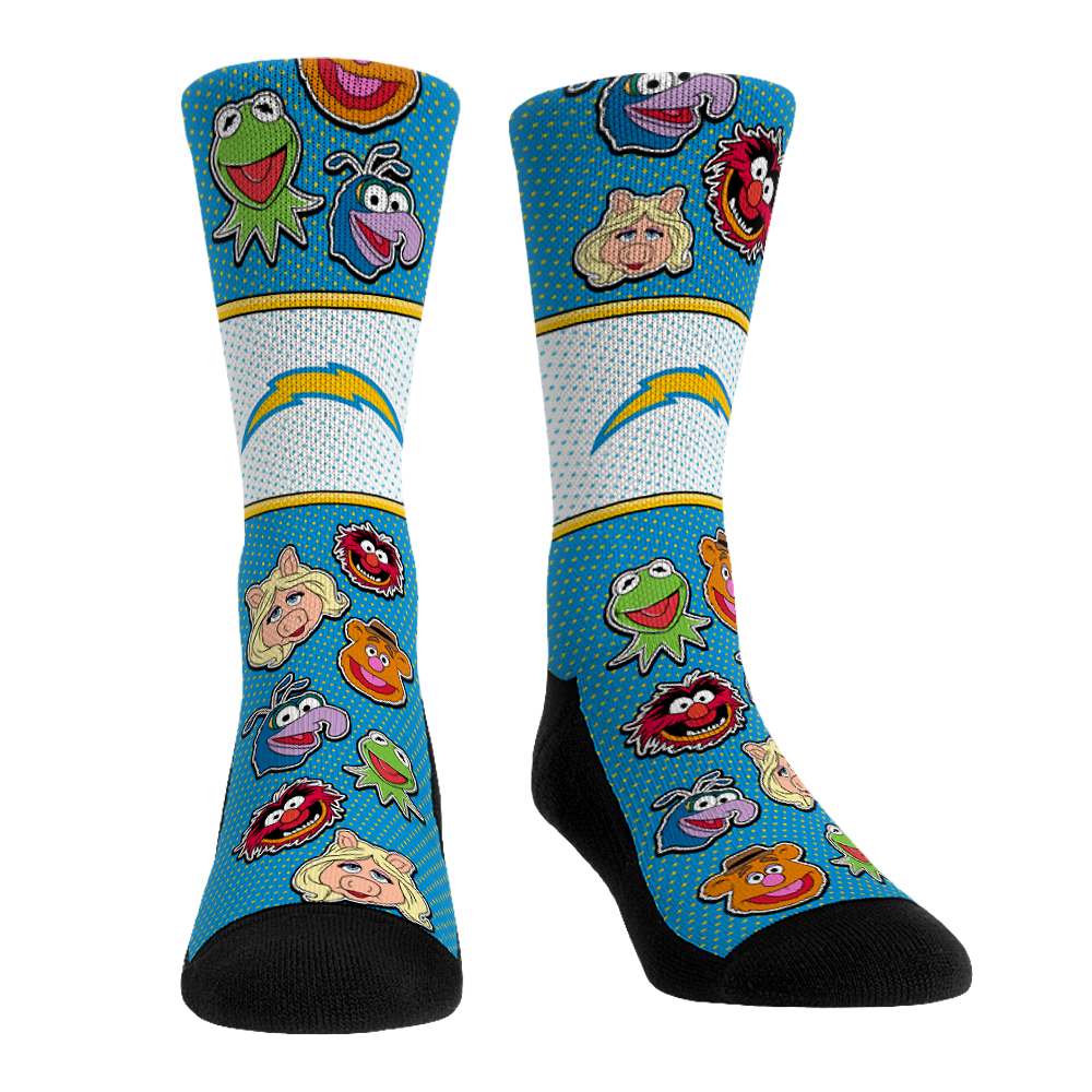 Rock 'Em Socks Rock 'Em Socks Los Angeles Chargers - The Muppets - Muppet Mayhem — main product shot