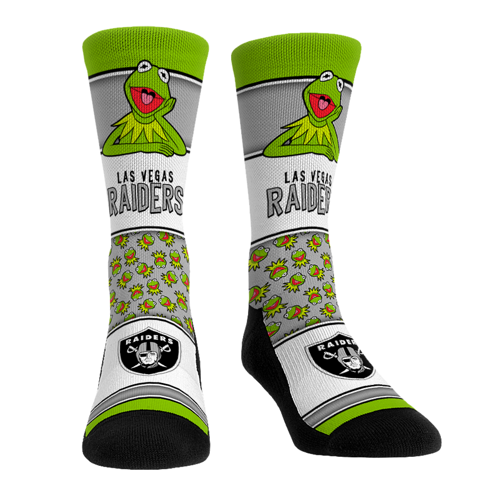 Rock 'Em Socks Rock 'Em Socks Las Vegas Raiders - The Muppets - Kermit Showcase — main product shot