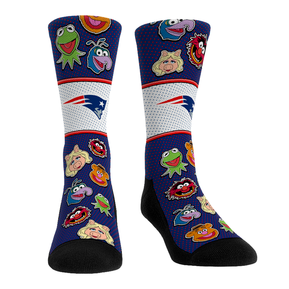 Rock 'Em Socks Rock 'Em Socks New England Patriots - The Muppets - Muppet Mayhem — main product shot