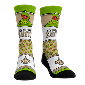 Rock 'Em Socks New Orleans Saints - The Muppets - Kermit Showcase