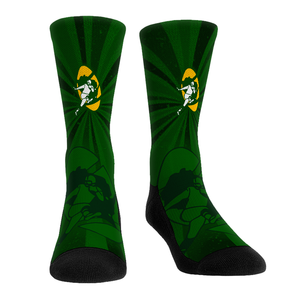 Rock 'Em Socks Rock 'Em Socks Green Bay Packers - Throwback Swirl — main product shot