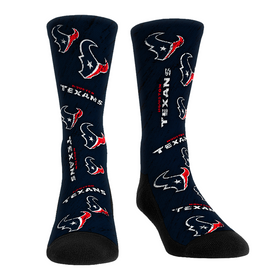 Rock 'Em Socks Houston Texans - Throwback All-Over