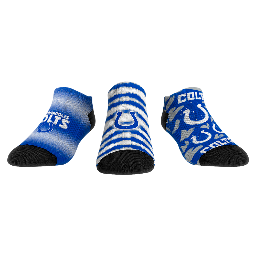Rock 'Em Socks Indianapolis Colts - Low Cut - Make Some Noise (3-Pack) — main product shot
