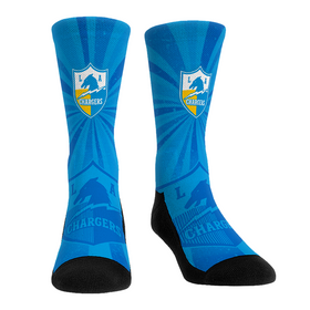 Rock 'Em Socks Los Angeles Chargers - Throwback Swirl