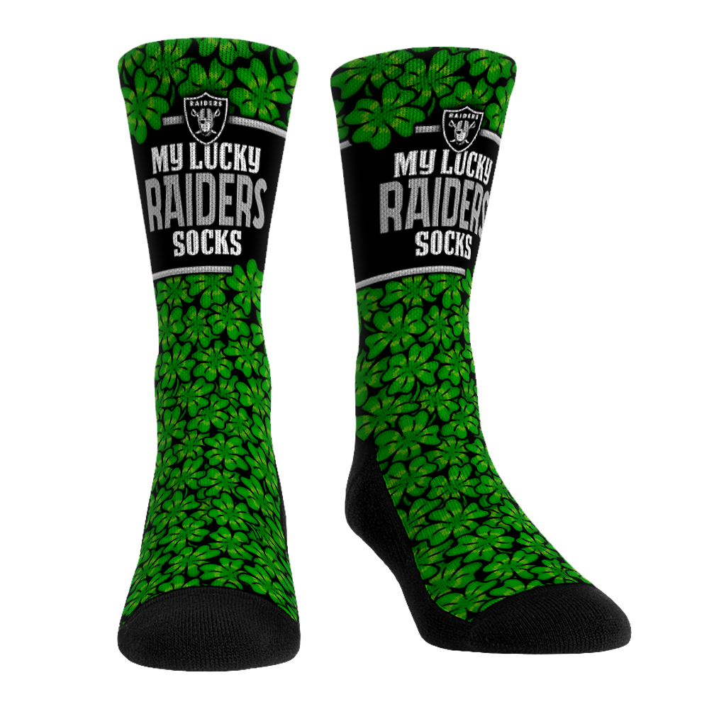 Rock 'Em Socks Rock 'Em Socks Las Vegas Raiders - Lucky Socks — main product shot