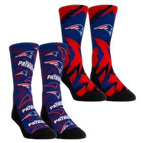 Rock 'Em Socks New England Patriots - Game Day 2-Pack