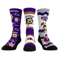 Rock 'Em Socks Rock 'Em Socks Baltimore Ravens - SpongeBob SquarePants  - 3-Pack — main product shot