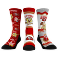 Rock 'Em Socks San Francisco 49ers - SpongeBob SquarePants  - 3-Pack — main product shot