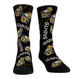 Rock 'Em Socks New Orleans Saints - Throwback All-Over