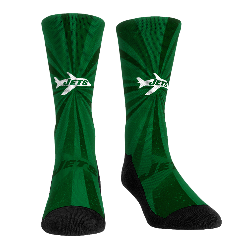 Rock 'Em Socks Rock 'Em Socks New York Jets - Throwback Swirl — main product shot