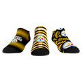 Rock 'Em Socks Pittsburgh Steelers - Low Cut - Make Some Noise (3-Pack) — main product shot
