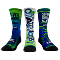 Rock 'Em Socks Seattle Seahawks - Super Bowl LX Champions - 3-Pack — main product shot