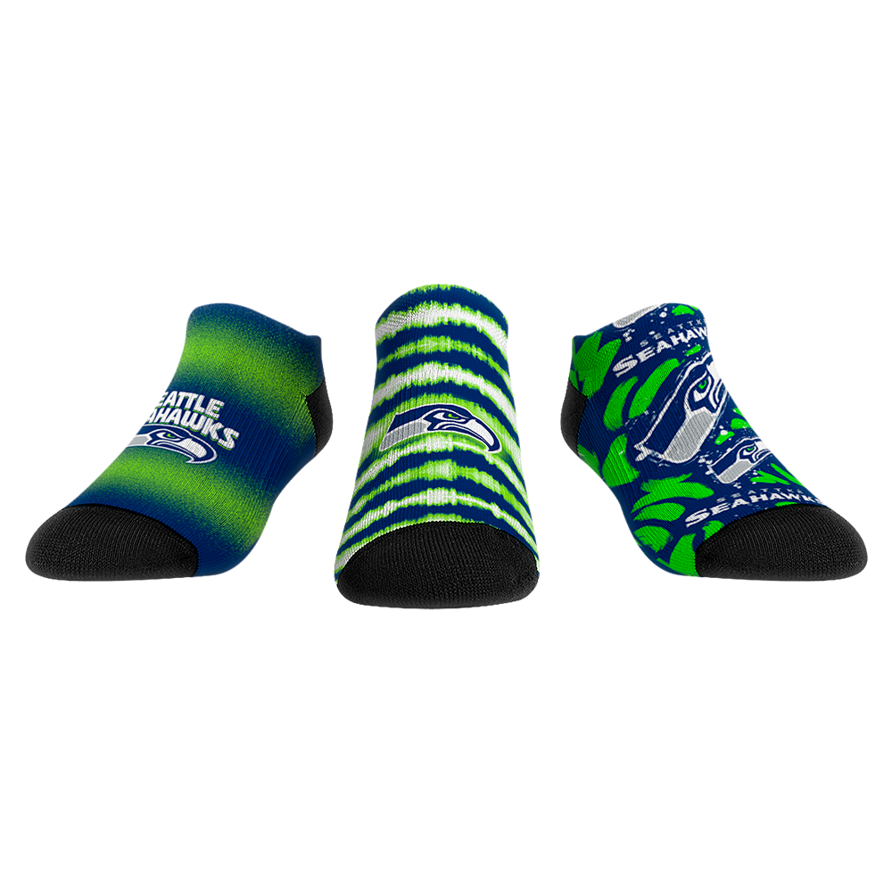 Rock 'Em Socks Seattle Seahawks - Low Cut - Make Some Noise (3-Pack) — main product shot