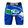 Rock 'Em Socks Rock 'Em Socks Boxer Briefs - Seattle Seahawks - Throwback Swirl — main product shot