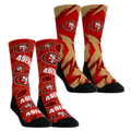 Rock 'Em Socks Rock 'Em Socks San Francisco 49ers - Game Day 2-Pack — main product shot