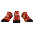 Rock 'Em Socks San Francisco 49ers - Low Cut - Make Some Noise (3-Pack) — main product shot