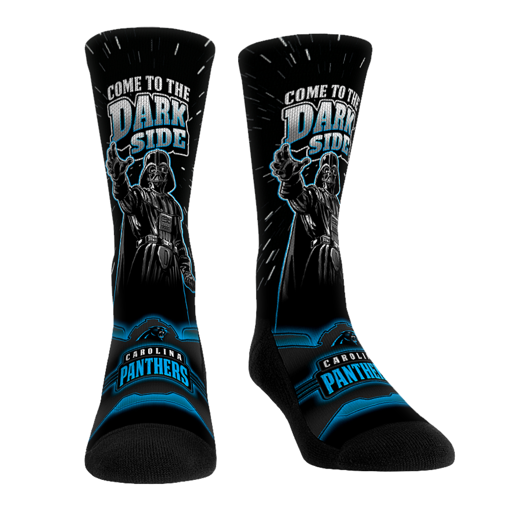 Rock 'Em Socks Rock 'Em Socks Carolina Panthers - Star Wars  - Dark Side — main product shot