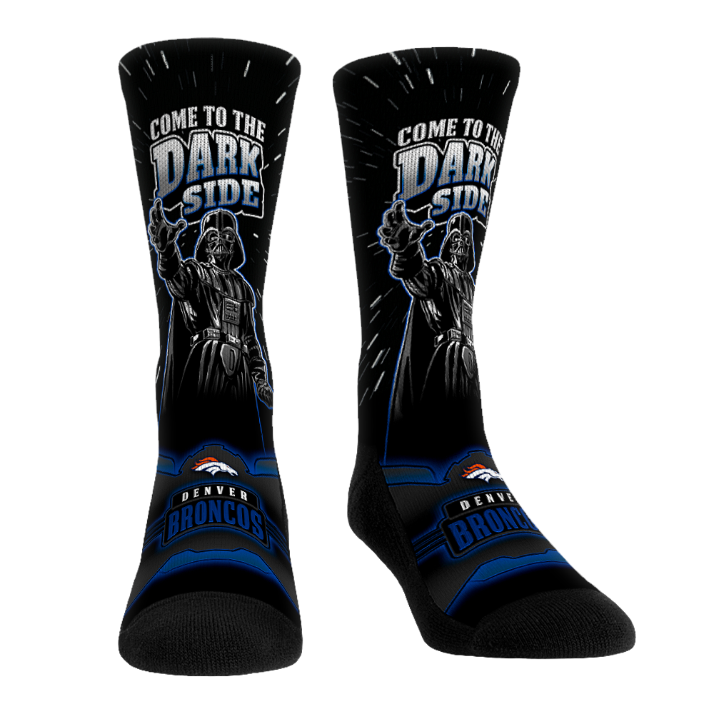 Rock 'Em Socks Rock 'Em Socks Denver Broncos - Star Wars  - Dark Side — main product shot