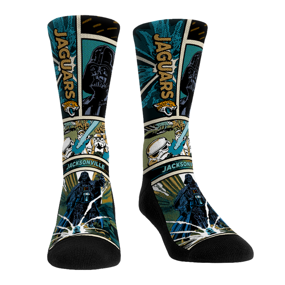 Rock 'Em Socks Jacksonville Jaguars - Star Wars  - Empire Comic Strip — main product shot
