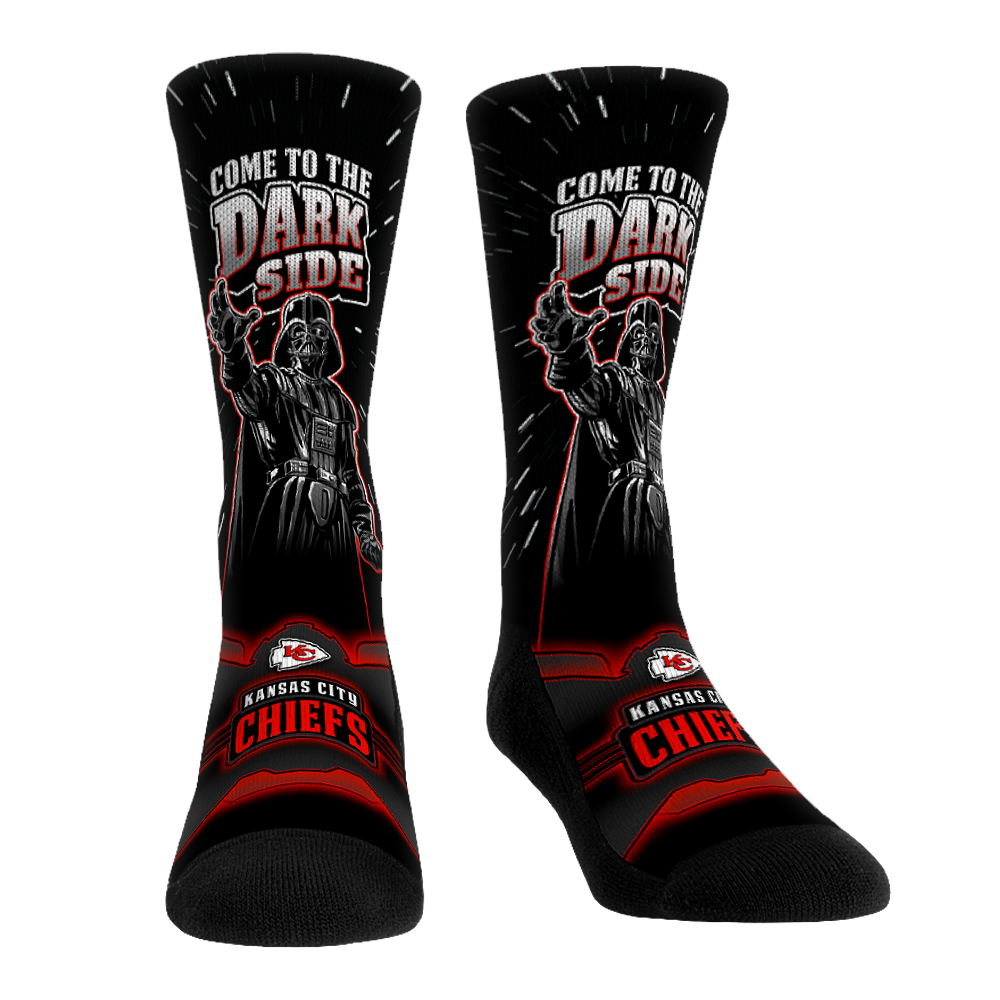 Rock 'Em Socks Rock 'Em Socks Kansas City Chiefs - Star Wars  - Dark Side — main product shot