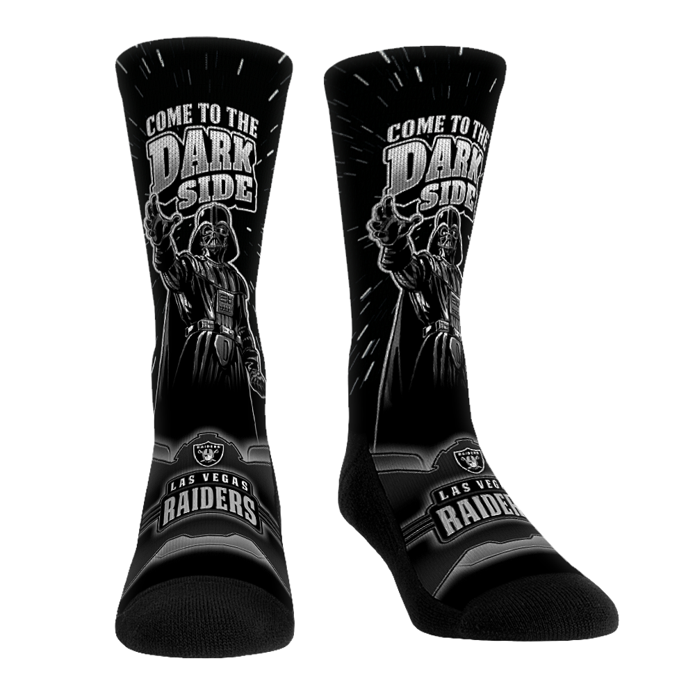 Rock 'Em Socks Rock 'Em Socks Las Vegas Raiders - Star Wars  - Dark Side — main product shot