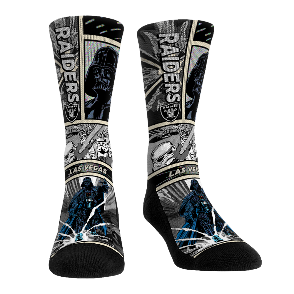Rock 'Em Socks Las Vegas Raiders - Star Wars  - Empire Comic Strip — main product shot