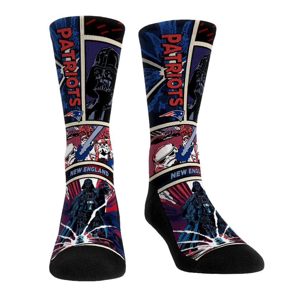 Rock 'Em Socks New England Patriots - Star Wars  - Empire Comic Strip — main product shot