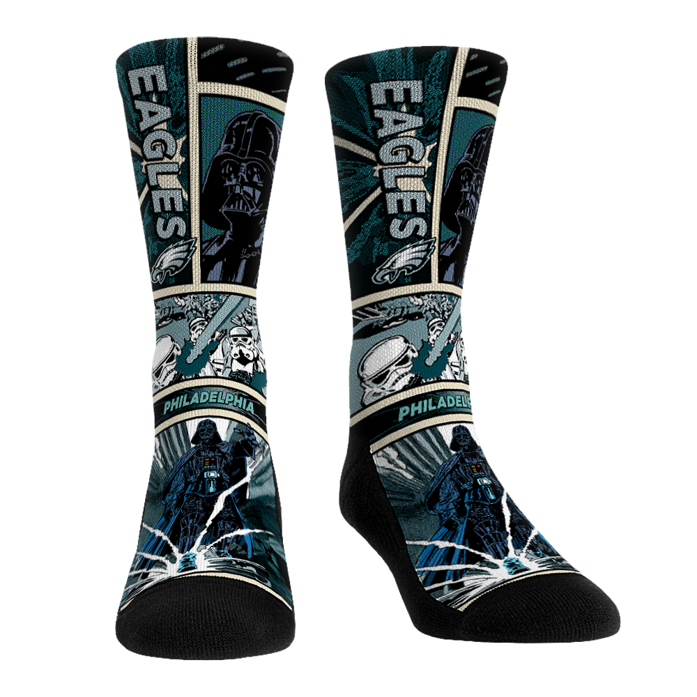 Rock 'Em Socks Philadelphia Eagles - Star Wars  - Empire Comic Strip — main product shot