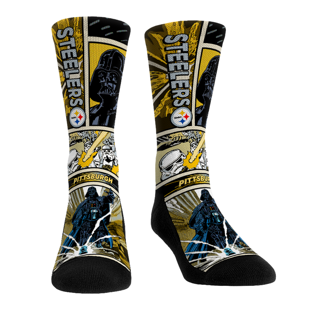Rock 'Em Socks Pittsburgh Steelers - Star Wars  - Empire Comic Strip — main product shot