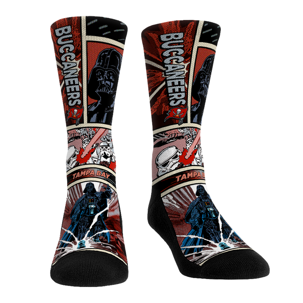 Rock 'Em Socks Tampa Bay Buccaneers - Star Wars  - Empire Comic Strip — main product shot