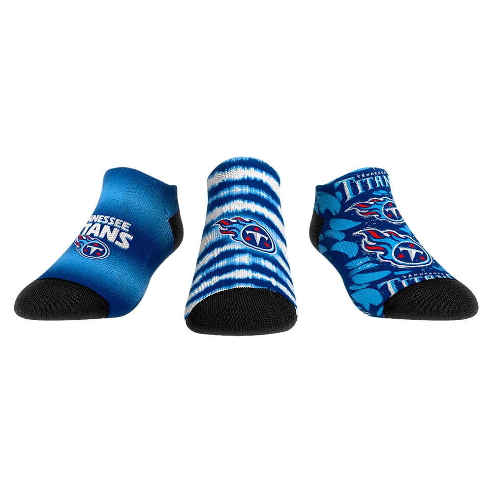 Rock 'Em Socks Tennessee Titans - Low Cut - Make Some Noise (3-Pack) — main product shot