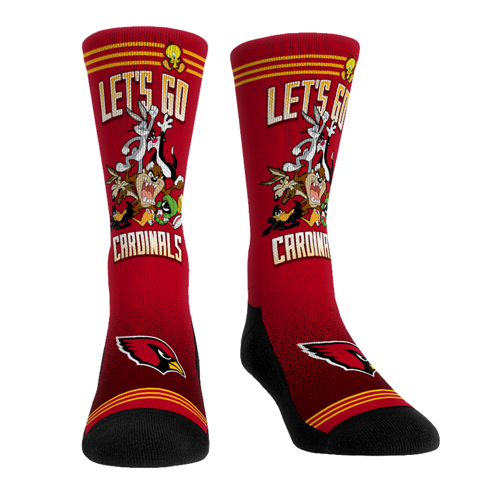 Rock 'Em Socks Rock 'Em Socks Arizona Cardinals - Looney Tunes - Team Pile Up — main product shot