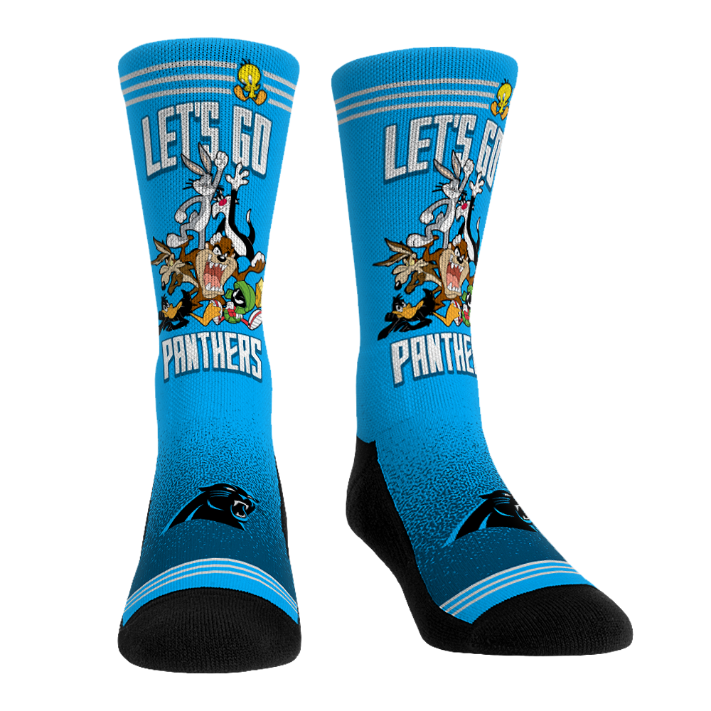 Rock 'Em Socks Rock 'Em Socks Carolina Panthers - Looney Tunes - Team Pile Up — main product shot