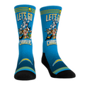 Rock 'Em Socks Rock 'Em Socks Los Angeles Chargers - Looney Tunes - Team Pile Up — main product shot