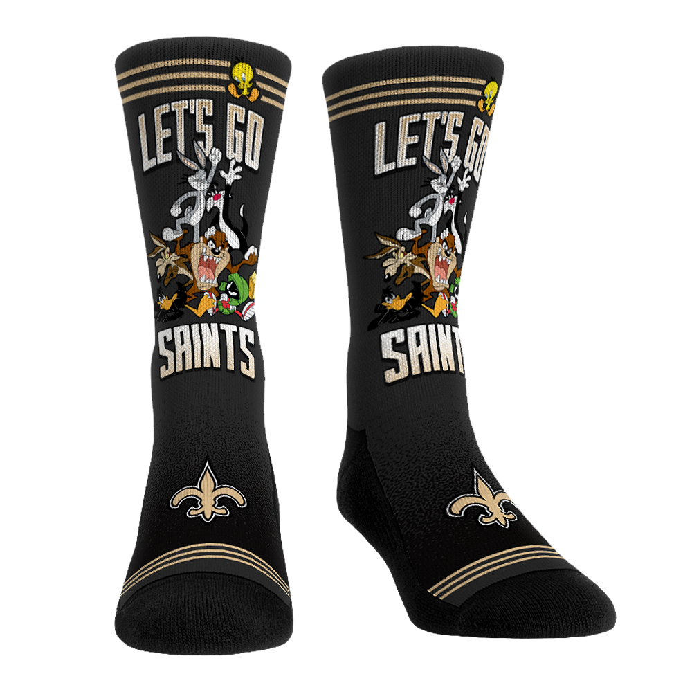Rock 'Em Socks Rock 'Em Socks New Orleans Saints - Looney Tunes - Team Pile Up — main product shot