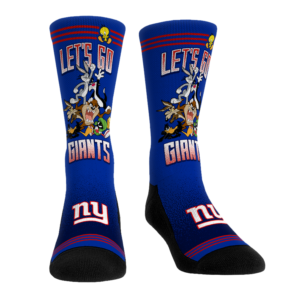 Rock 'Em Socks New York Giants - Looney Tunes - Team Pile Up