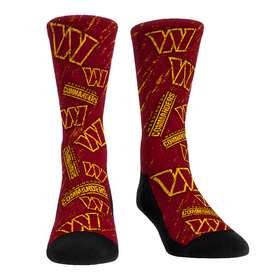 Rock 'Em Socks Washington Commanders - Throwback All-Over