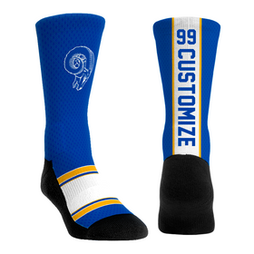 Rock 'Em Socks Los Angeles Rams - Throwback Custom Jersey