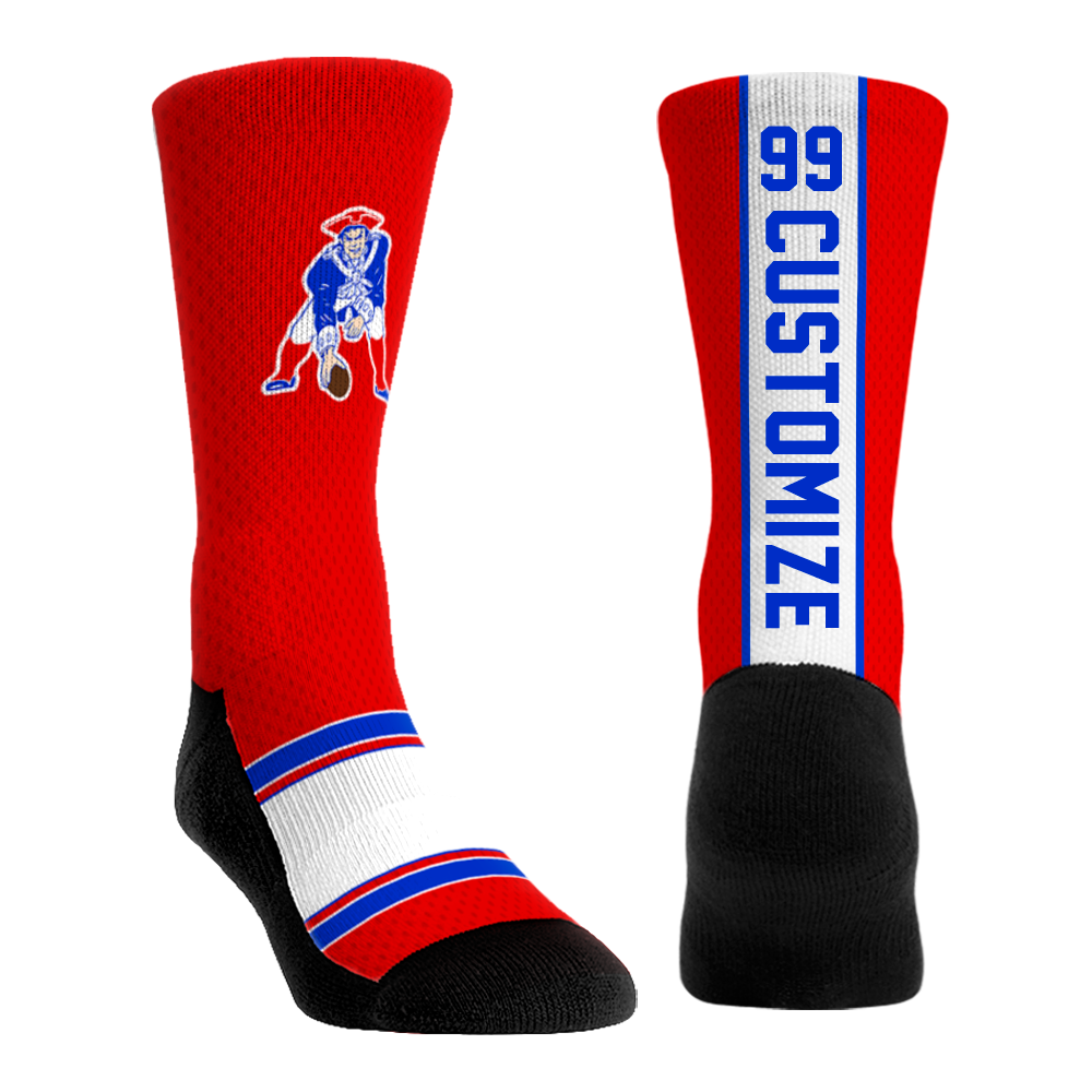 Rock 'Em Socks Rock 'Em Socks New England Patriots - Throwback Custom Jersey — main product shot