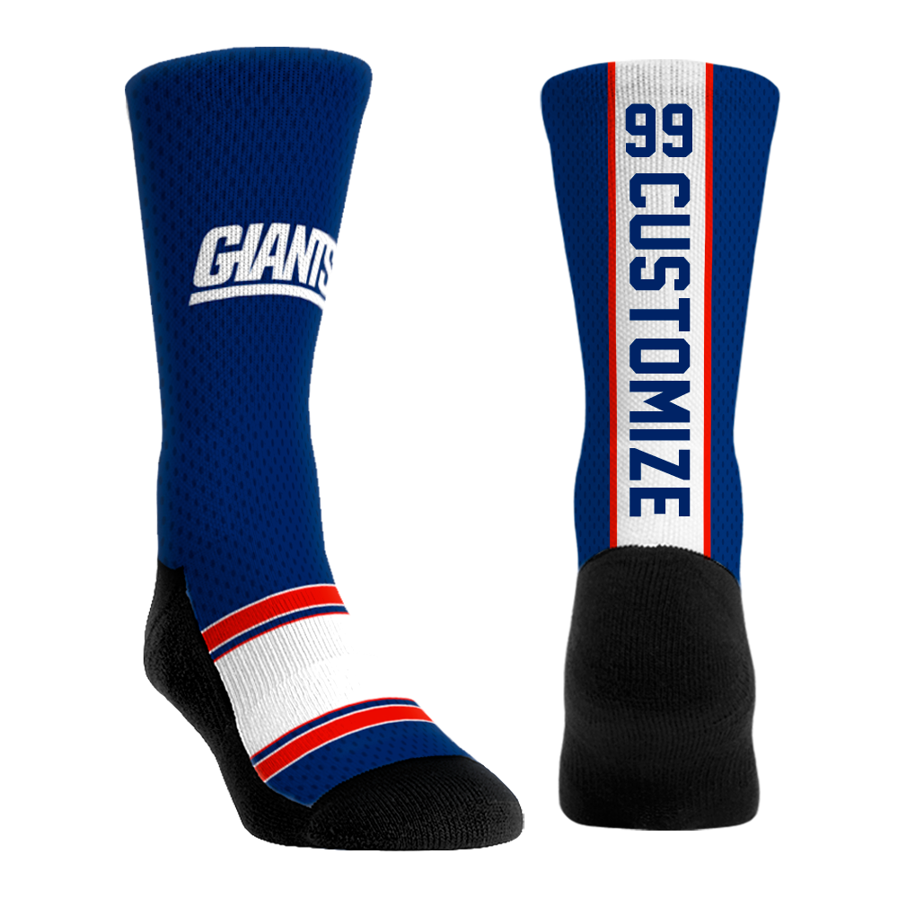 Rock 'Em Socks Rock 'Em Socks New York Giants - Throwback Custom Jersey — main product shot