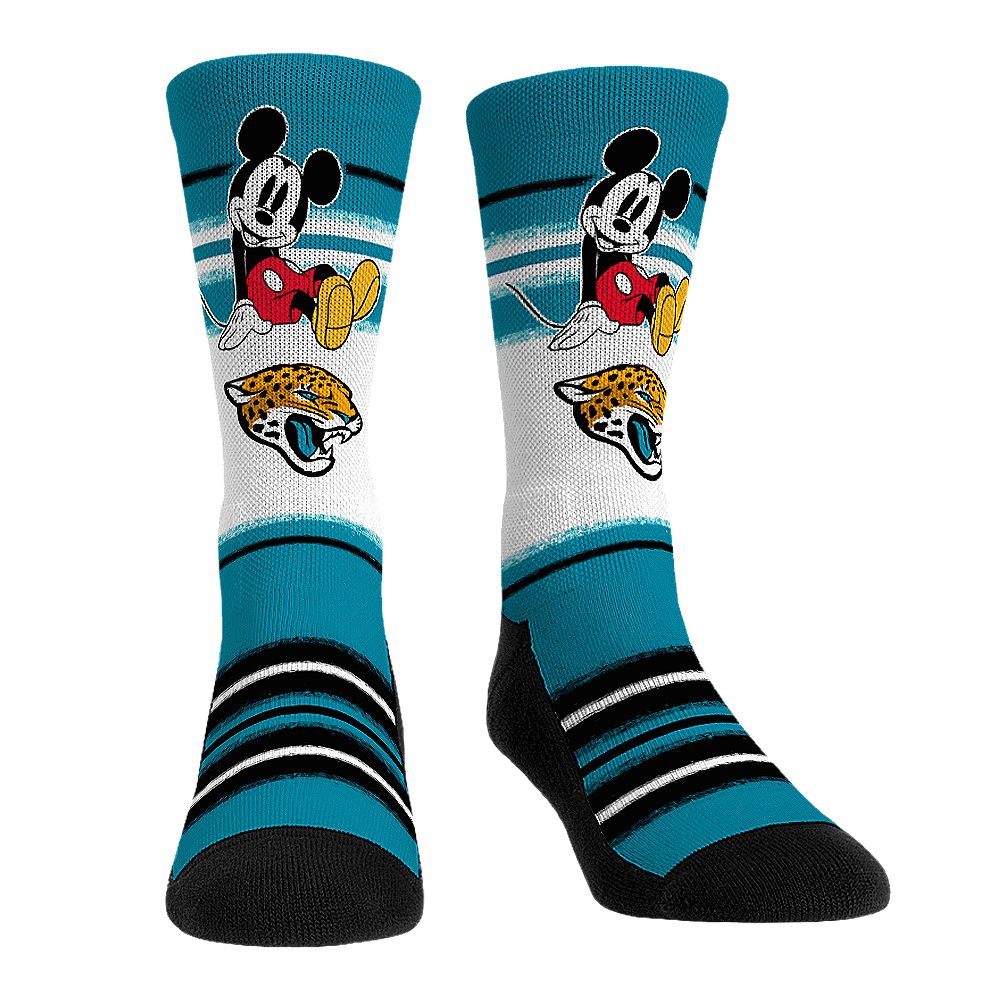 Rock 'Em Socks Rock 'Em Socks Jacksonville Jaguars - Disney  - Sit Stripe — main product shot