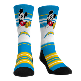 Rock 'Em Socks Los Angeles Chargers - Disney  - Sit Stripe