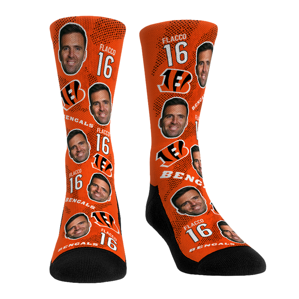 Rock 'Em Socks Rock 'Em Socks Joe Flacco - Cincinnati Bengals - Football Guy — main product shot