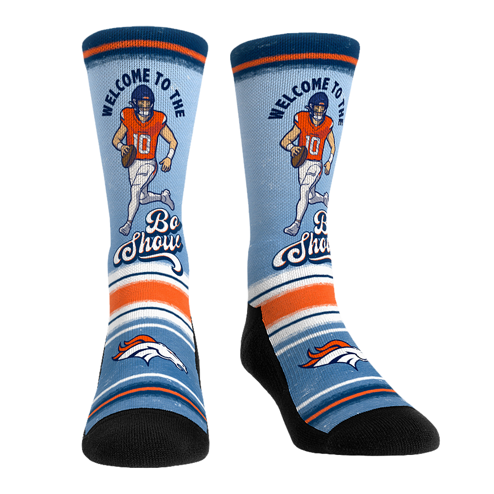 Rock 'Em Socks Rock 'Em Socks Bo Nix - Denver Broncos  - Bo Show — main product shot