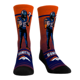 Rock 'Em Socks Nik Bonitto - Denver Broncos  - Six Seven